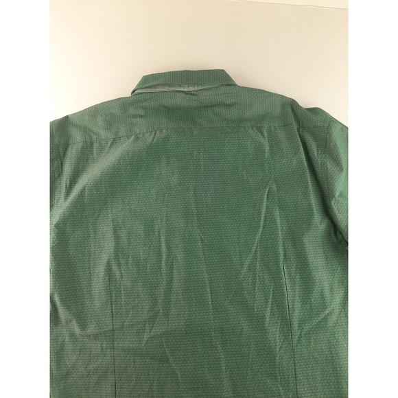 Steel & Jelly Men's Blue-Green Long Sleeve Button Down Dress Shirt Cotton XL - Picture 4 of 8